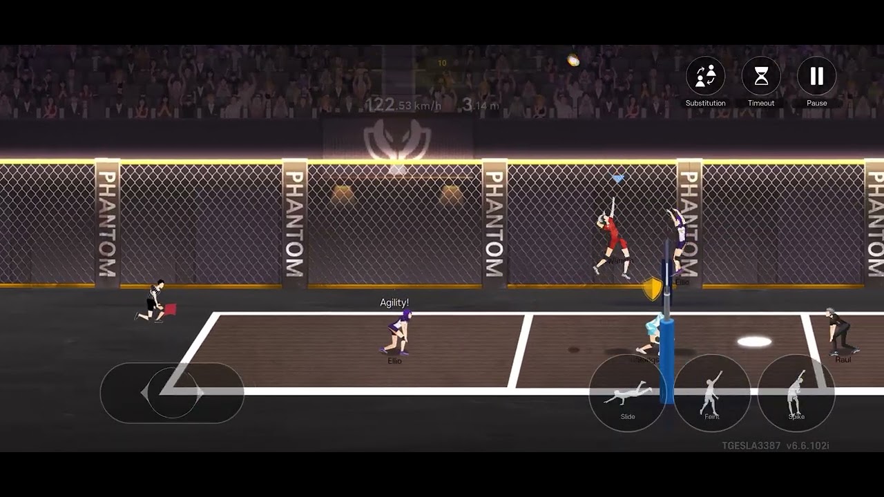 Getting destroyed by raul ( the spike)