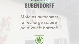 Bubendorff - Motorisation Solaire De Volets Battants