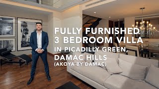 RARE FIND: 3-BR villa for sale designed and furnished by Paramount in the luxury Damac Hills