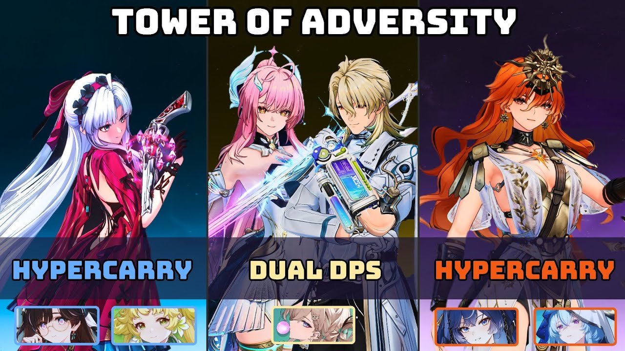 S0 Aemeath Luuk / S0 Carlotta / S0 Augusta | ToA 3.1 | Wuthering Waves