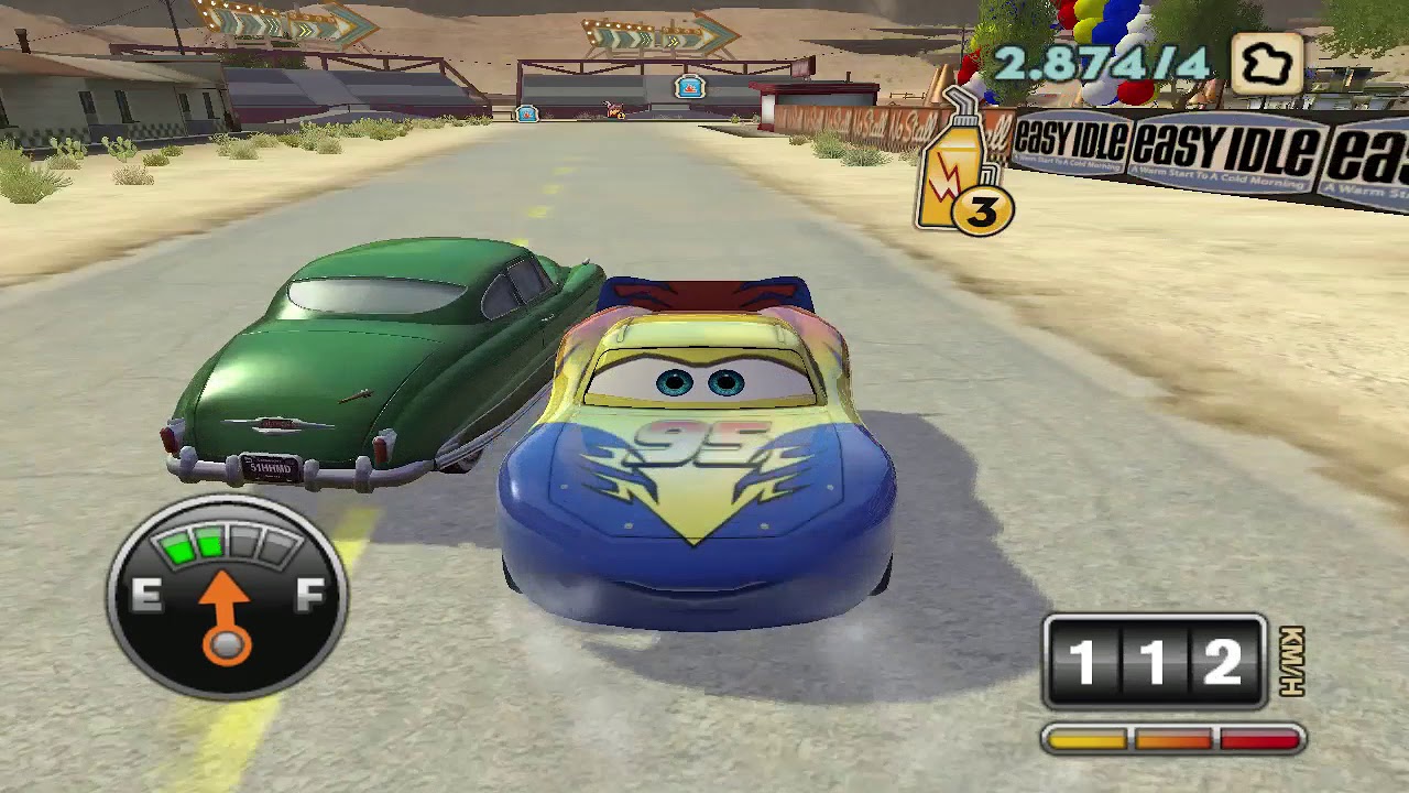 Cars MaterNational Superdrive Edition Beta Fuel Frenzy fuel can