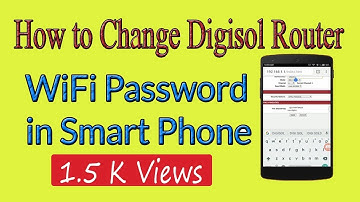 How to Change Digisol Router WiFi Password in Smart Phone In Hindi [Inchanji Technical]