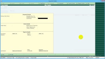 Tally.Erp9 Release 6.0.1 GSTR-1 (PART-1)