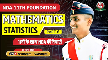 Statistics - 6 Class | Mathematics  Tutorial 2023 | Best NDA 11 Foundation Coaching |