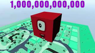 NumberBLocks from ONE TO TRILLION!!! In 800-s city!