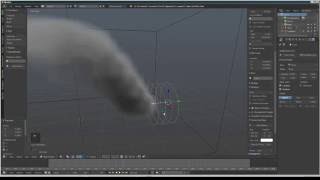 Blender smoke simulation tutorial screenshot 2