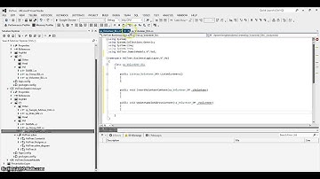 Wiring Volunteer class EF DAL BLL Part 2