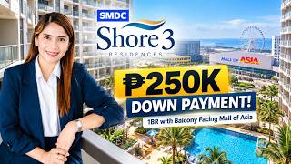 READY TO MOVE IN! 1BR Condo Facing Mall of Asia | SMDC Shore 3 Residences Manila 🇵🇭
