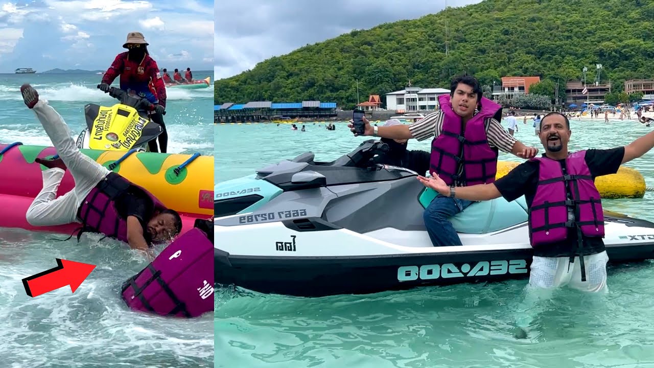 Life Mein First Time Speed Boat Chalai 😍 Mamu Doob Gea 😭