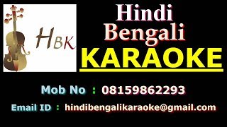 Video thumbnail of "Porob Lagain De - Karaoke - Roof Concert - 2017 - Khyada (Anany) - Customize"