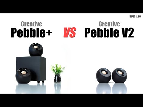 $38 - Creative Pebble Plus 2.1 vs $30 - Creative Pebble V2 / Sound Comparison