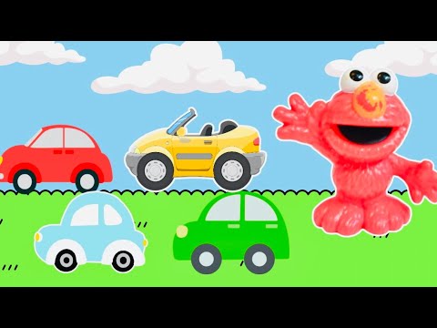 CARS Compilation ELMO Sesame Street Driving Course Videos for Young Kids Toddlers @TinyTreasuresandToys