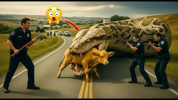 Brave Heroes Save Poor Cow From Deadly Giant Mutant Python 🐍