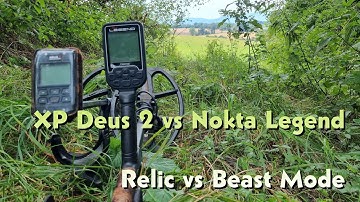 Xp Deus 2 vs Nokta Legend 1.15 - Beast Mode vs Relic