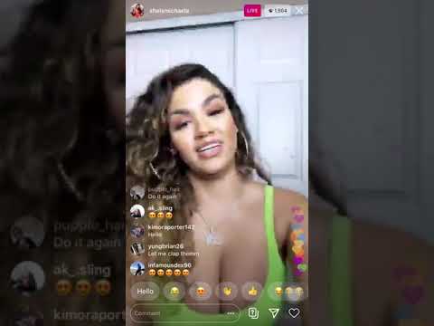 SheisMichaela Natelife ex twerking on Instagram live