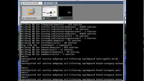 Configuring vyatta as internet gateway p2