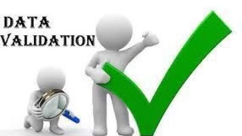 DATA VERIFICATION & VALIDATION: CHAP#07 (PART 2)