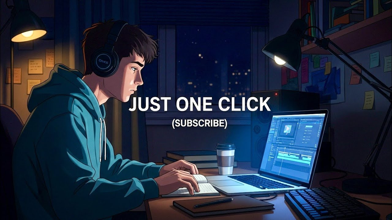u n k n o w n – Just One Click (Subscribe) [ Lyrics video ]
