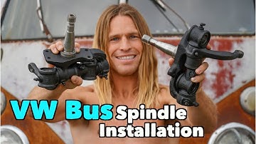 VW Bus - Dropped Spindles Installation | MicBergsma