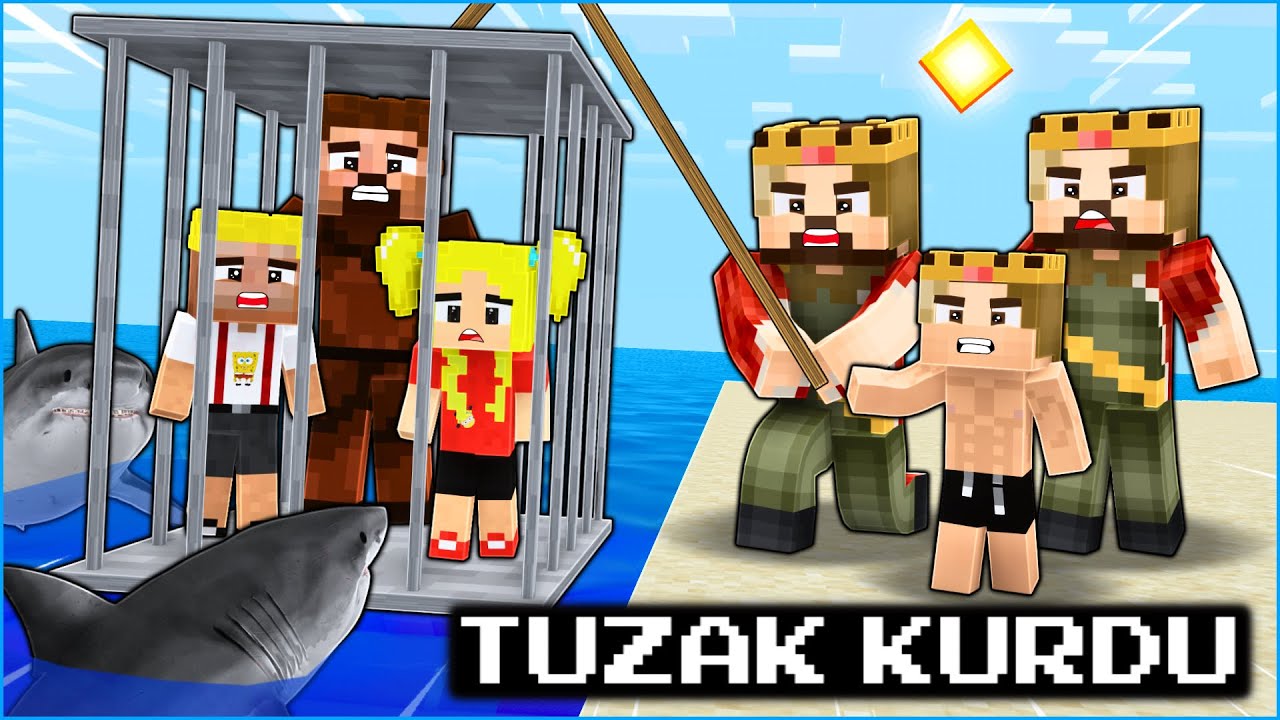 ZENGİN AİLESİ, FAKİR AİLESİNİ TUZAĞA DÜŞÜRDÜ! 😱 -Minecraft