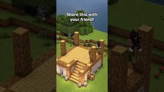 Построить стартовый дом в Майнкрафте.How to build starter house in Minecraft