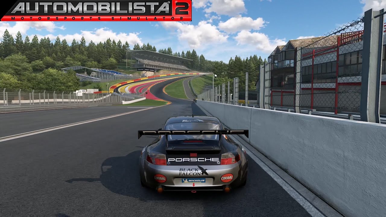 Automobilista 2 - Porsche 996 RSR Chase Cam - Spa-Francorchamps