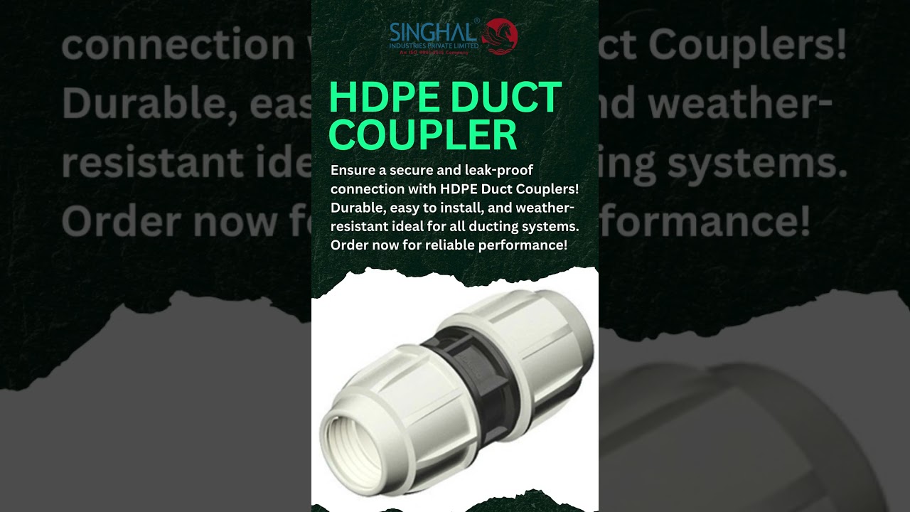 HDPE Duct Coupler: Reliable Connectivity for Underground Cable and Pipeline Systems