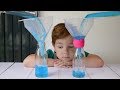 Funnel fun experiment