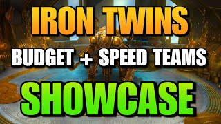 BUDGET + SPEED Iron Twins Stage 15 Showcase – Full Teams, Presets & Builds | RAID: Shadow Legends