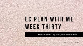 Plan with me ~ Boho Style