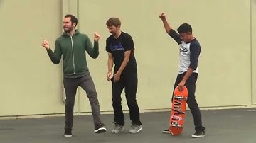 SKATEBOARD LESSONS | SWITCH BACKSIDE 180