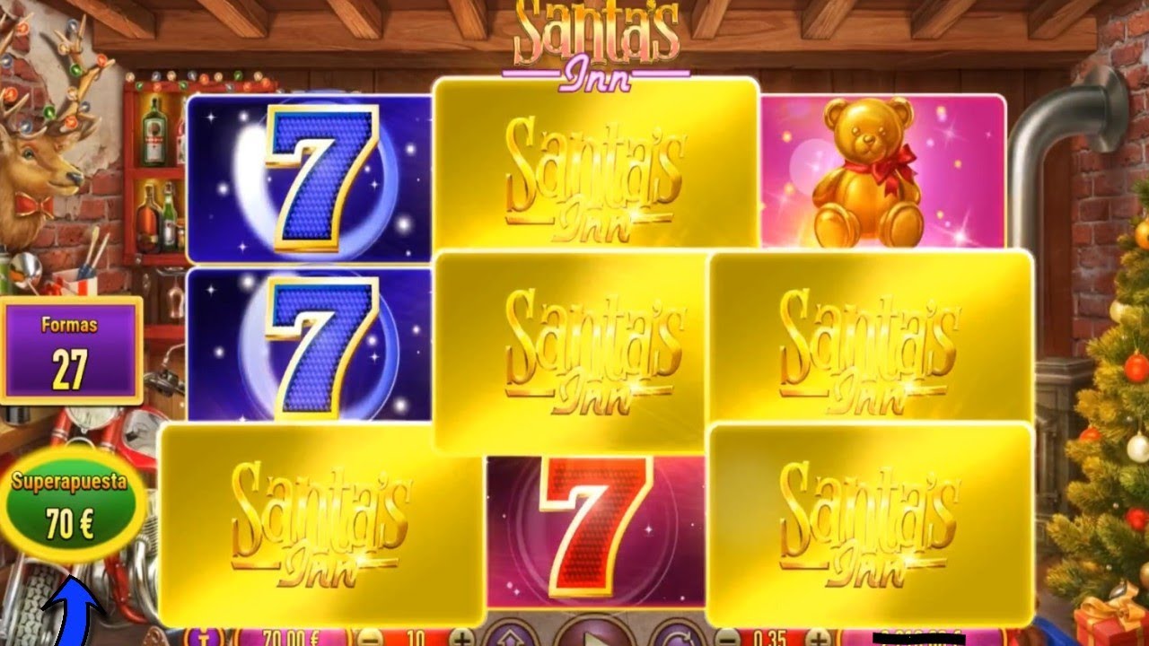 JE TENTE LES SPINS À 70€ | Slot : Santa inn - YouTube