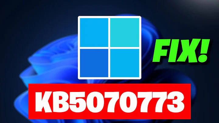 Windows 11 Update KB5070773 Not Installing Error 0x80070003 Couldn't Install Update FIX✅