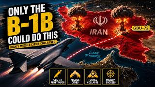 Why Only the B-1B Could Collapse Iran’s Missile Cities Near Hormuz