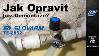 Jak bez Demontáže Opravit Přetlakový Ventil TE-2852 / How to Repair Safety Valve without disassembly