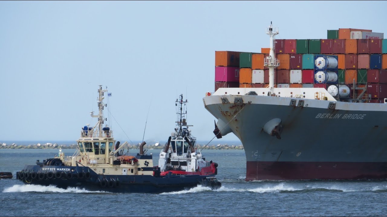 Shipspotting Rotterdam april 2019 - YouTube