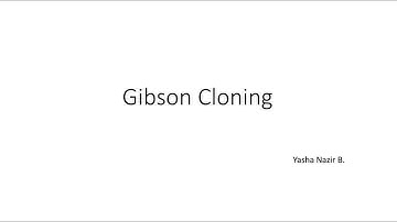 Gibson Cloning and Primer Designing