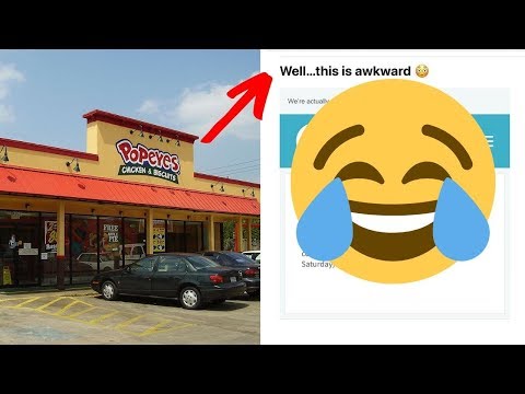 Popeyes mocks Chick-fil-A