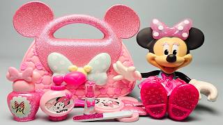 Disney Minnie Mouse Makeup Bag Set Satisfying with Unboxing Compilation Toys ASMR
