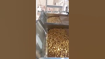 Fried gram color sorter #classictechnologies #machine #aura #sortingmachine #ricecolorsorter