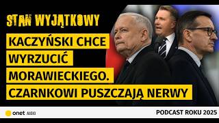 Kaczyński chce wyrzucić Morawieckiego. Tusk rezygnuje z rekonstrukcji. Czarnkowi puszczają nerwy