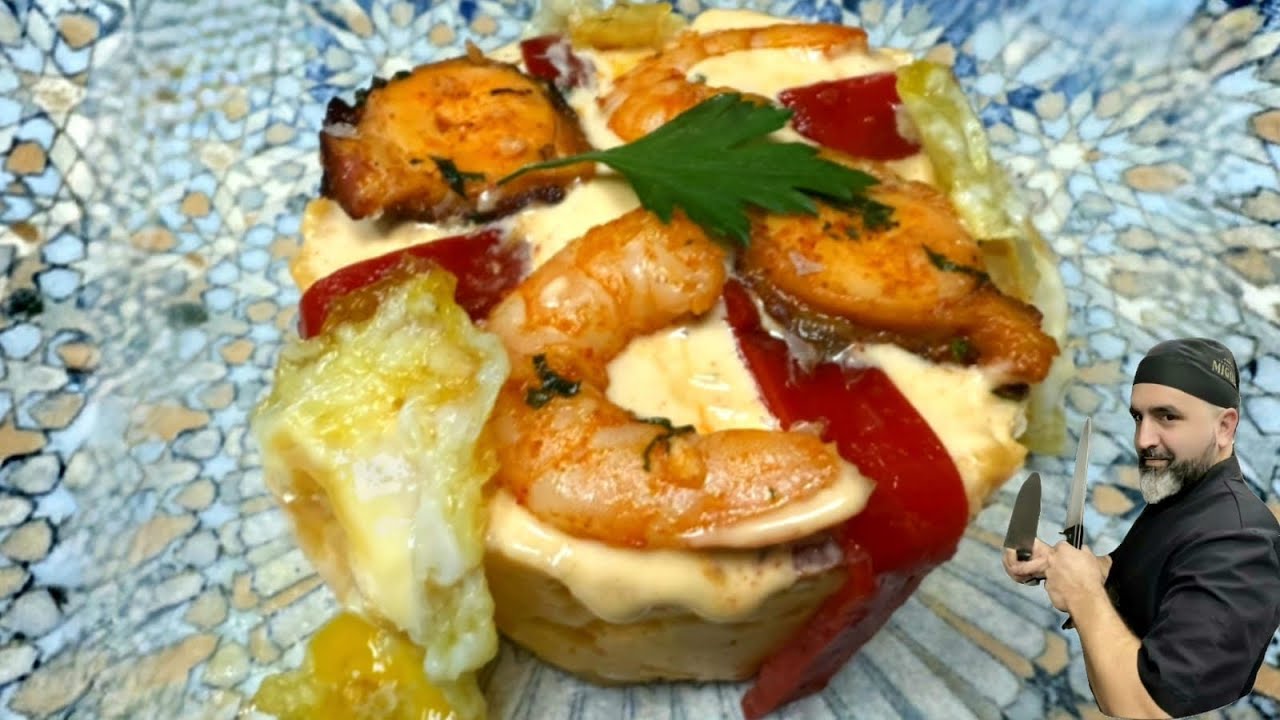 MIL FORMAS DE HACER ENSALADILLA, DE PULPO Y DE LANGOSTINOS AL AJILLO.