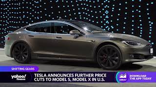 Tesla announces further price cuts to Model S, Model X EVs
