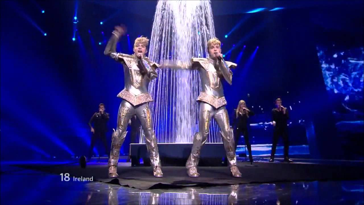 HD * Jedward - Waterline (Ireland) (Eurovision 2012 Final) - YouTube