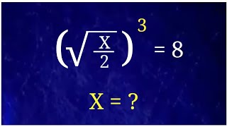 Radical Exponential Equation | Olympiad Mathematics | Square Root Simplification Tricks 