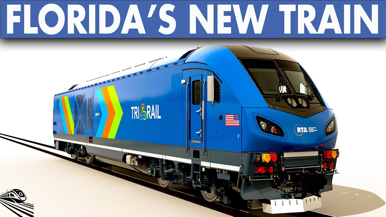 Tri Rail Engine Florida's Tri-Rail New Train is coming - YouTube