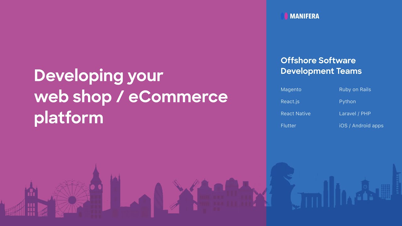 Manifera - Web shop development service