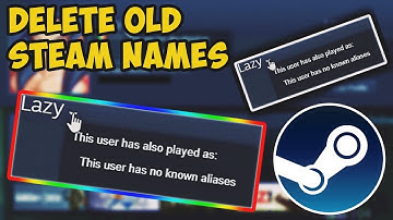 【This is】New Way of Deleting Old Steam Names | NEW STEAM PATCH