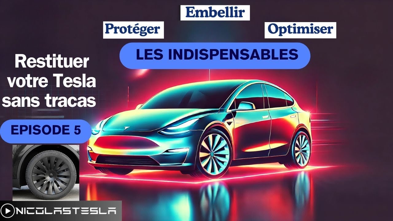 🚗 Les accessoires indispensables pour vos Tesla Model 3/Y en LOA/LLD ! N° 5 :  protections de jantes