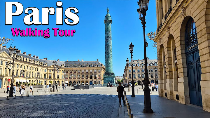 Paris, 🇫🇷  FRANCE - Walking Tour 4K - Walk in Paris - May 2025